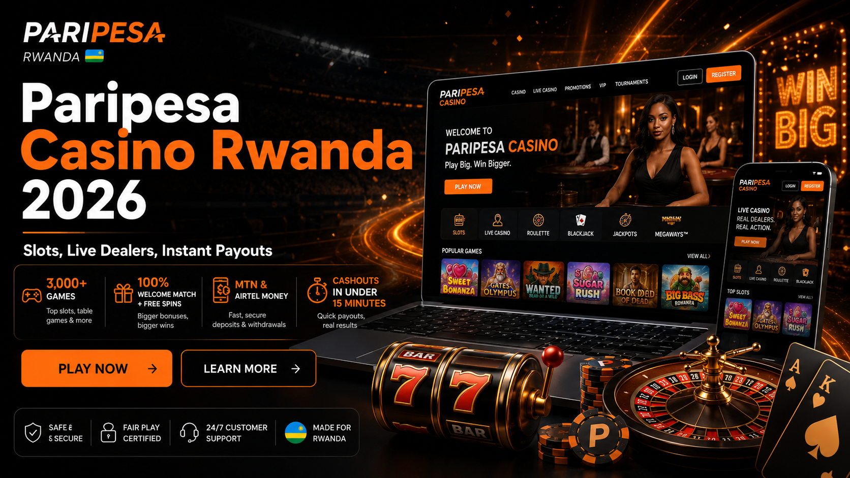 paripesa casino Rwanda