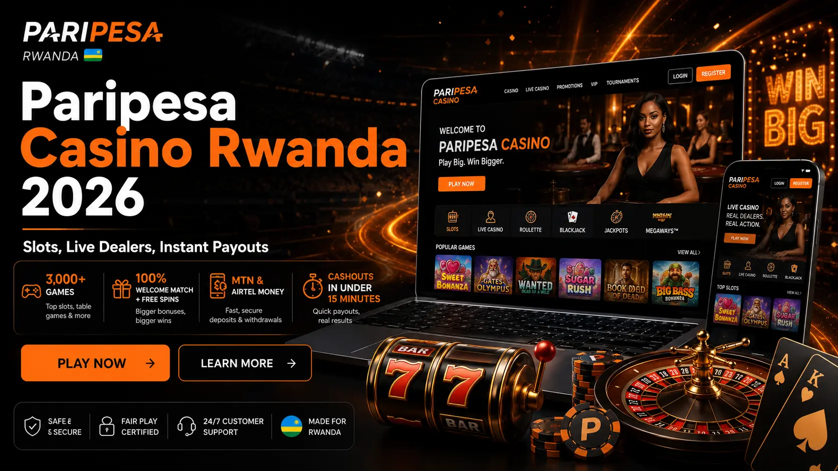 paripesa casino Rwanda