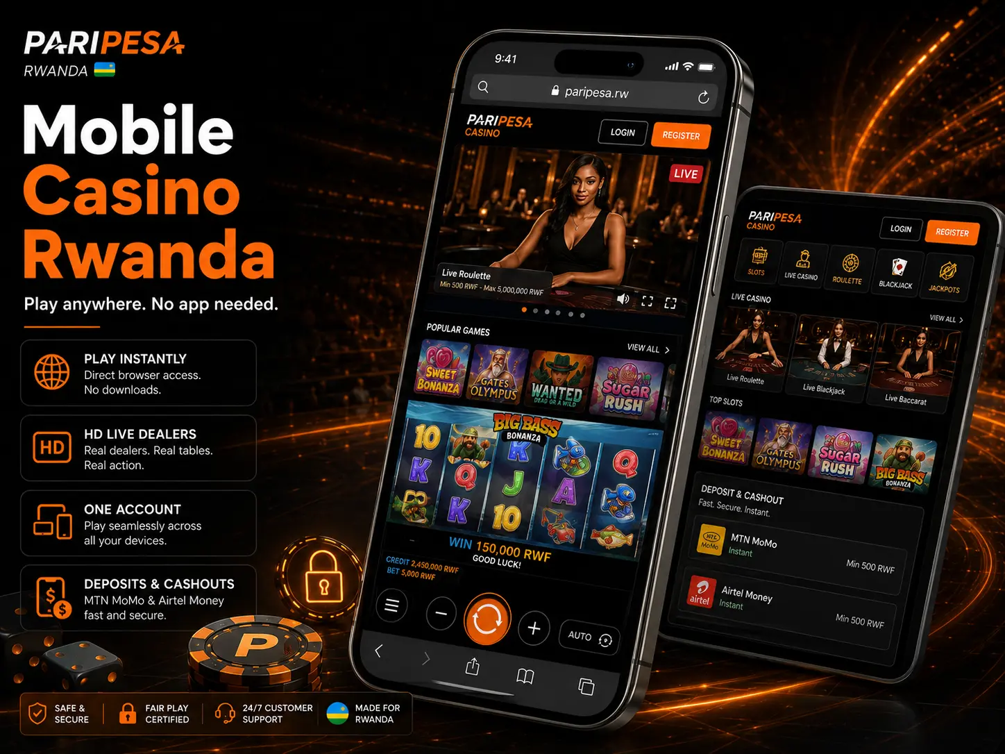 casino bet rwanda